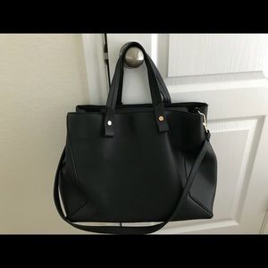 Black oversized bag